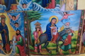 Etiopia, lago Tana, monastero.